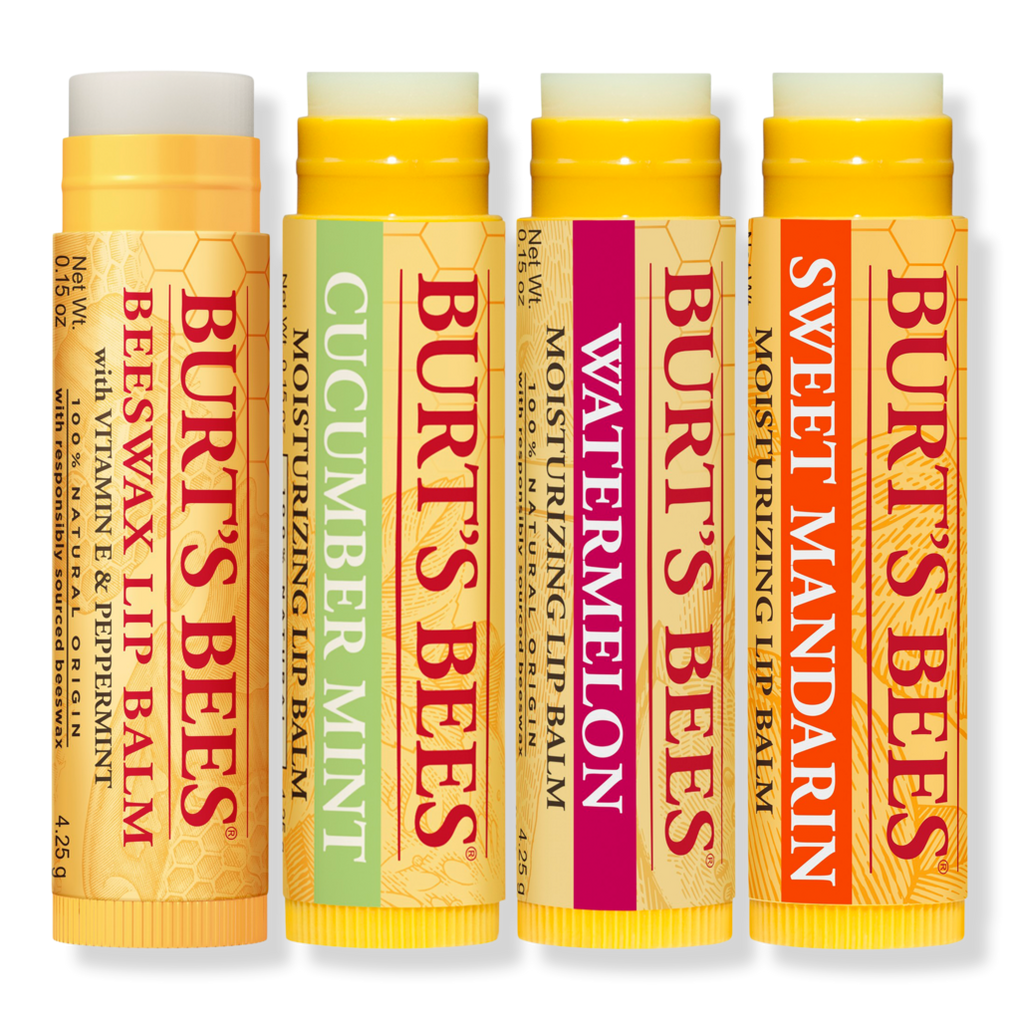 Burt's Bees Lip Balm, Moisturizing Lip Care, for All Day Hydration, 100%  Natural, Ultra Conditioning with Shea, Cocoa & Kokum Butter