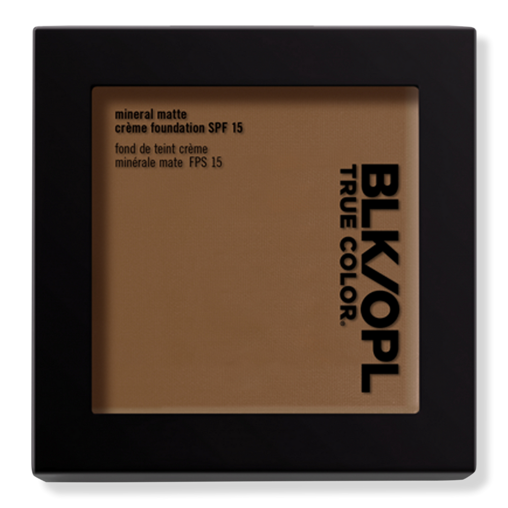 Blk/opl True Color Mineral Matte Creme Powder Foundation Spf 15 - Nutmeg In Brown