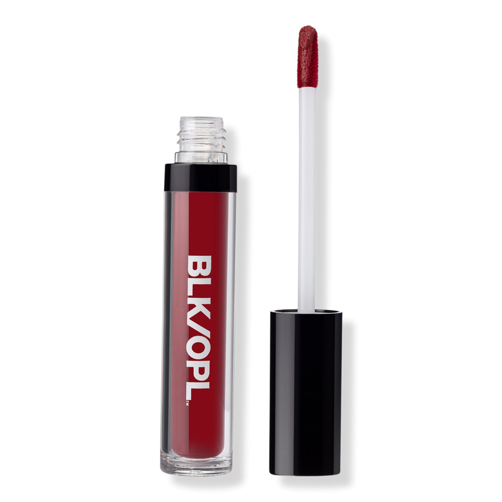 Blk/opl Colorsplurge Liquid Matte Lipstick - Berry Red In Red