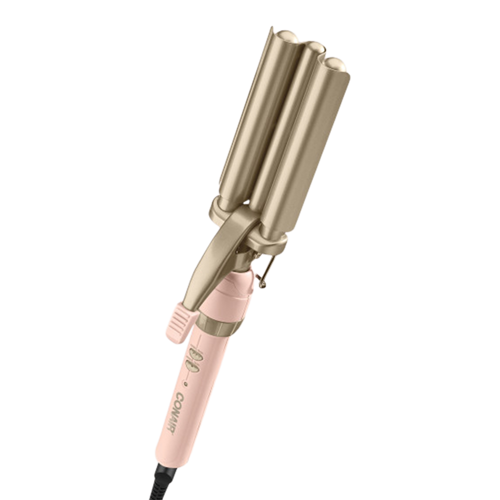 Double Ceramic Triple Barrel Waver