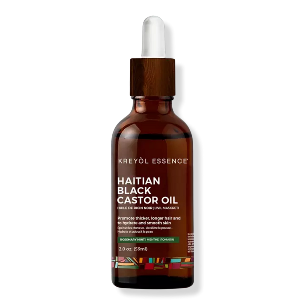 Kreyol Essence Haitian Black Castor Oil - Rosemary Mint