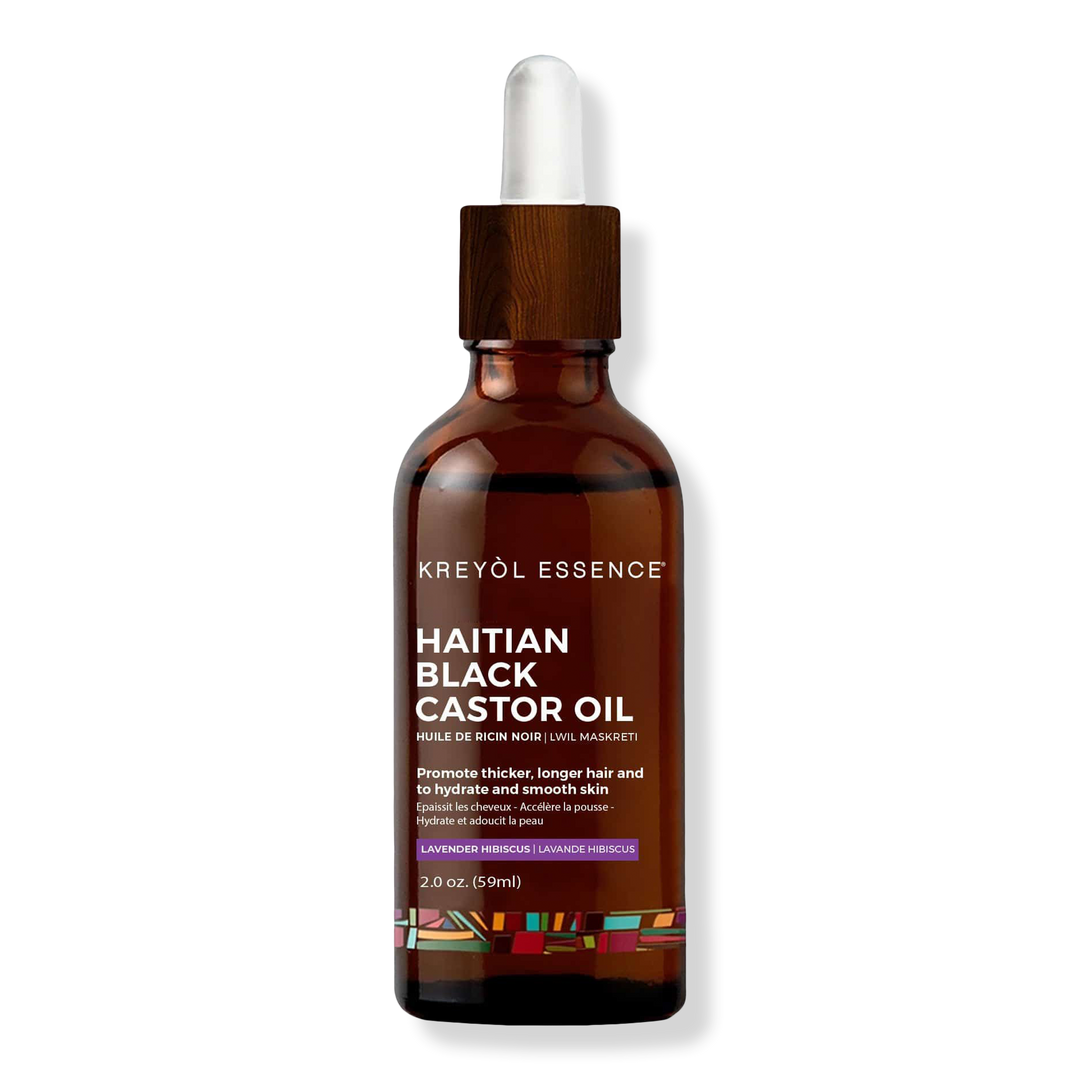 Kreyòl Essence Haitian Black Castor Oil - Lavender Hibiscus #1