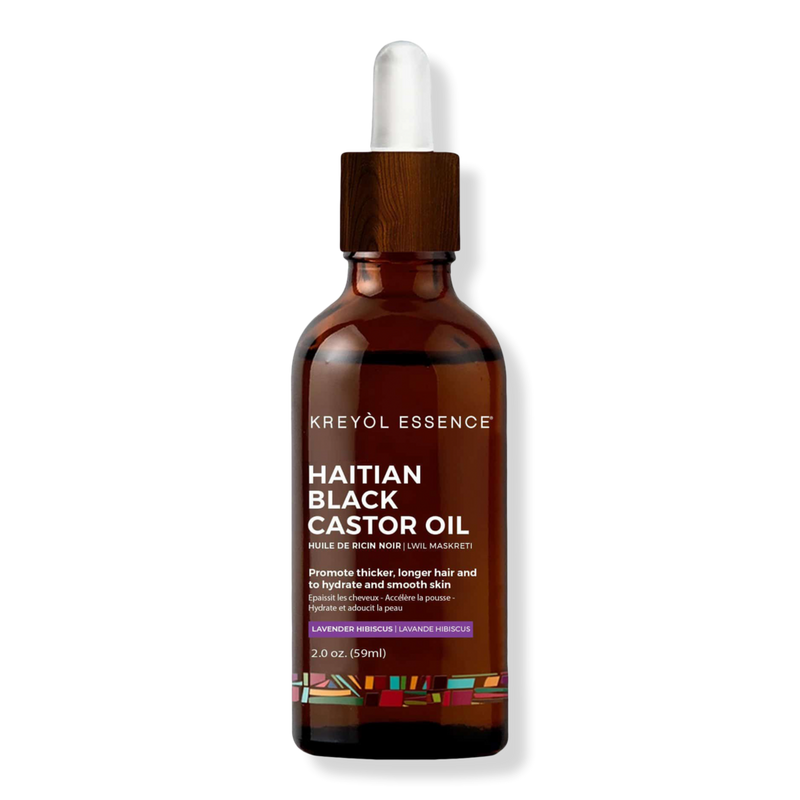 Kreyòl Essence - Haitian Black Castor Oil - Lavender Hibiscus