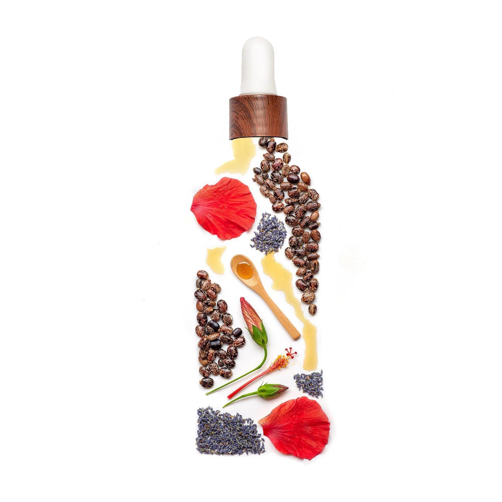 Haitian Black Castor Oil - Lavender Hibiscus