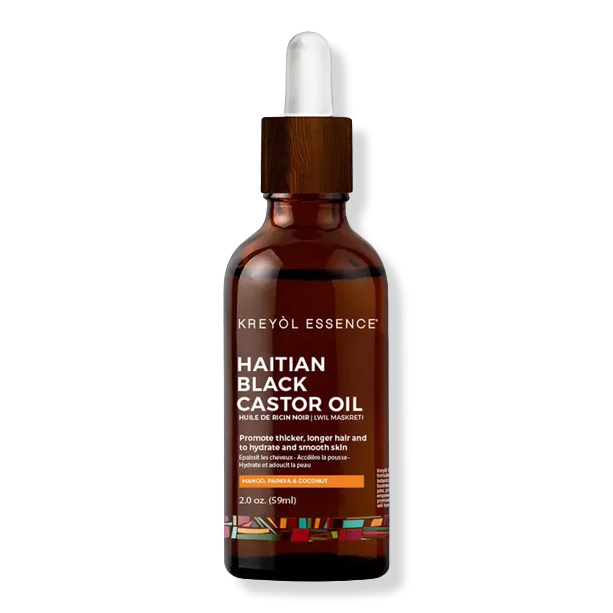 Kreyòl Essence Haitian Black Castor Oil - Mango, Papaya & Coconut #1