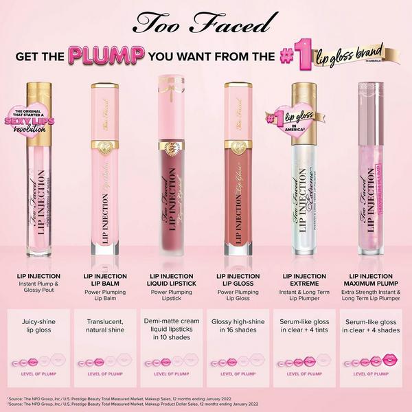 Too Faced Lip Injection Power Plumping Cream Liquid Lipstick #6