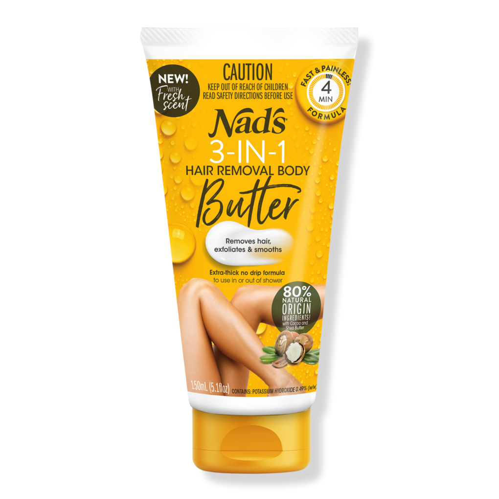 3 In 1 Body Butter Hair Removal Cream Nads Natural Ulta Beauty