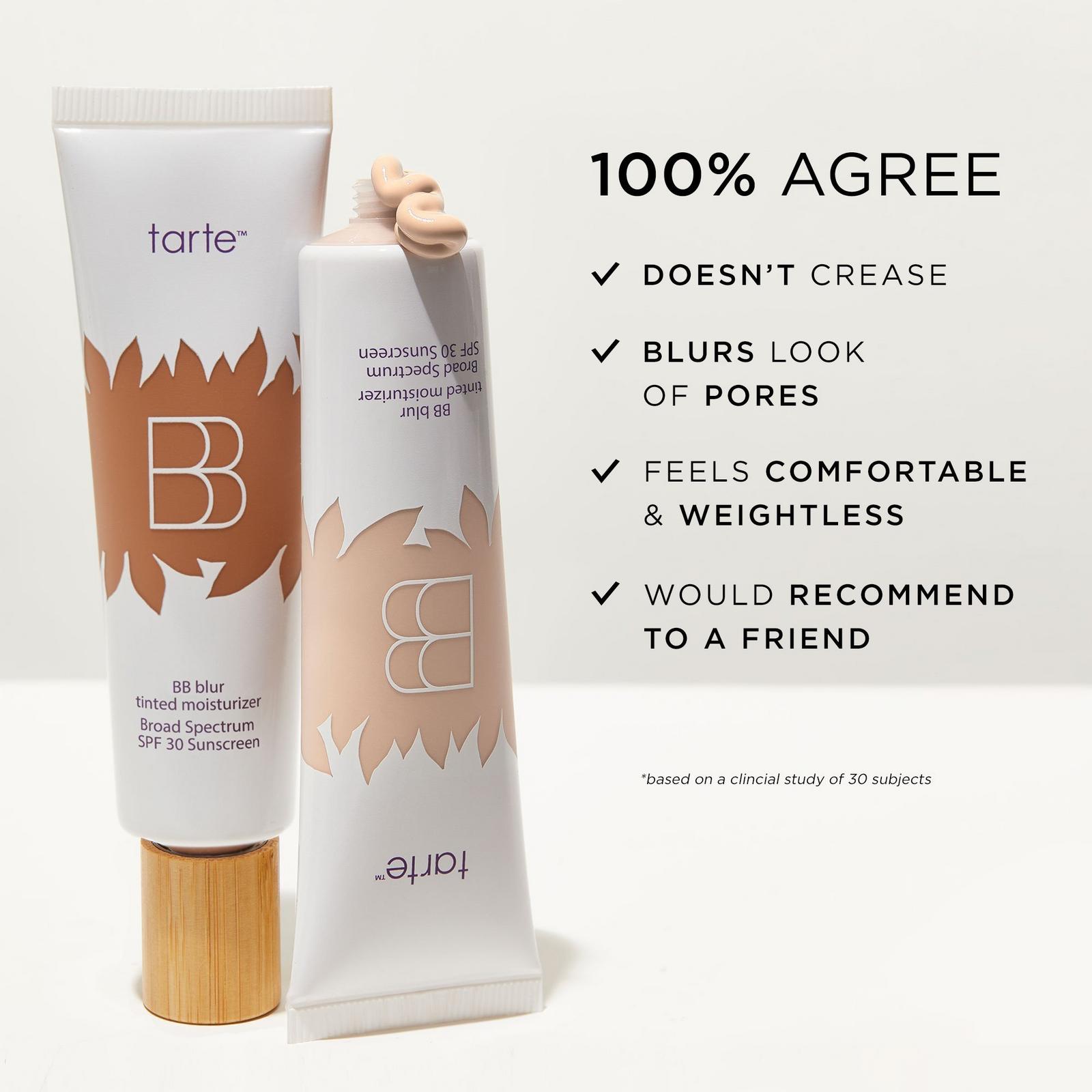 Travel Size BB Blur Tinted Moisturizer Broad Spectrum SPF 30 Sunscreen
