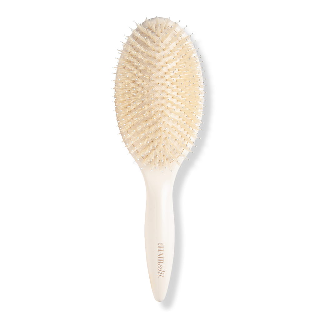 Round Wooden 100% Boar Bristle Brush - Wigo