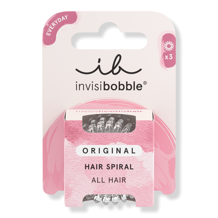 Invisibobble ORIGINAL Spiral Hair Ties - Crystal Clear #1