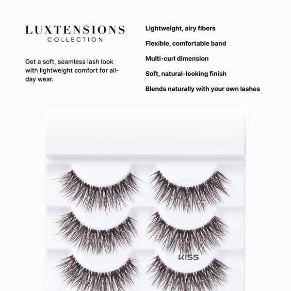 Kiss Lash Couture Luxtensions, Velvet #8