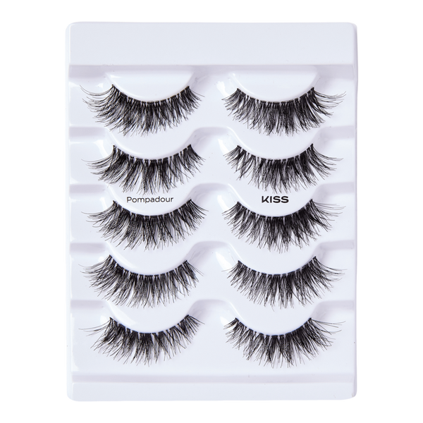 Kiss So Wispy Lash Multipack, Pompadour #2