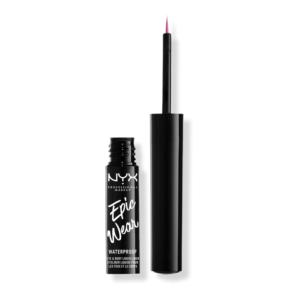 Nyx Professional Makeup Epic Wear Metallic Long-lasting Liquid Eyeliner - Fuchsia Metal