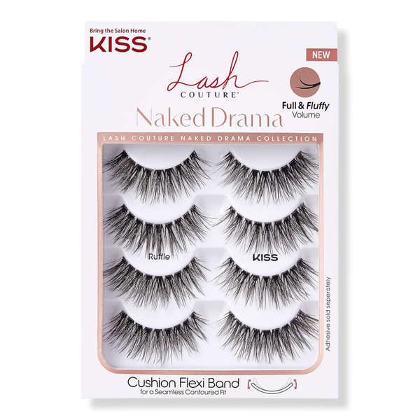 Kiss Lash Couture Naked Drama Multipack, Ruffle #1