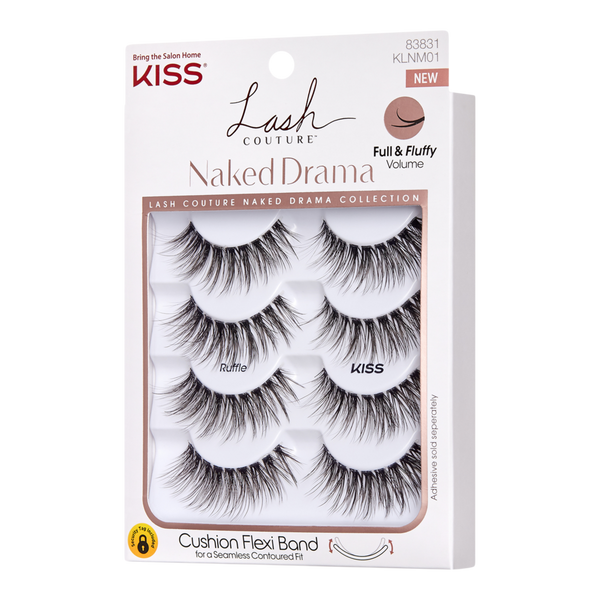 Kiss Lash Couture Naked Drama Multipack, Ruffle #6