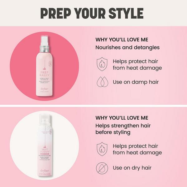Drybar Prep Rally Prime & Prep Detangler #8