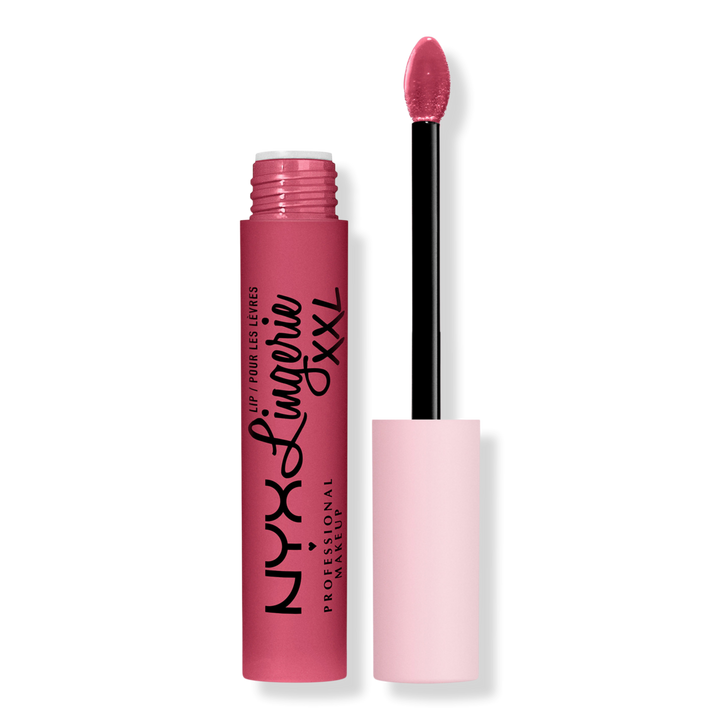 NYX PROFESSIONAL MAKEUP Lip Lingerie XXL Matte Liquid Lipstick - Untamable  (Brick Red) 28 Untamable 0.13 Fl Oz (Pack of 1)