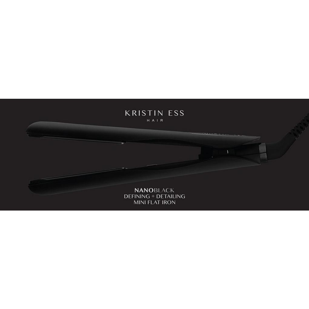 Kristin Ess Hair NANOBLACK Defining + Detailing Mini Flat Iron