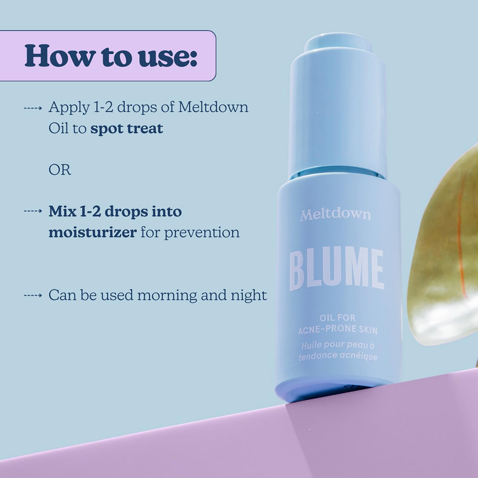 Meltdown Acne Oil