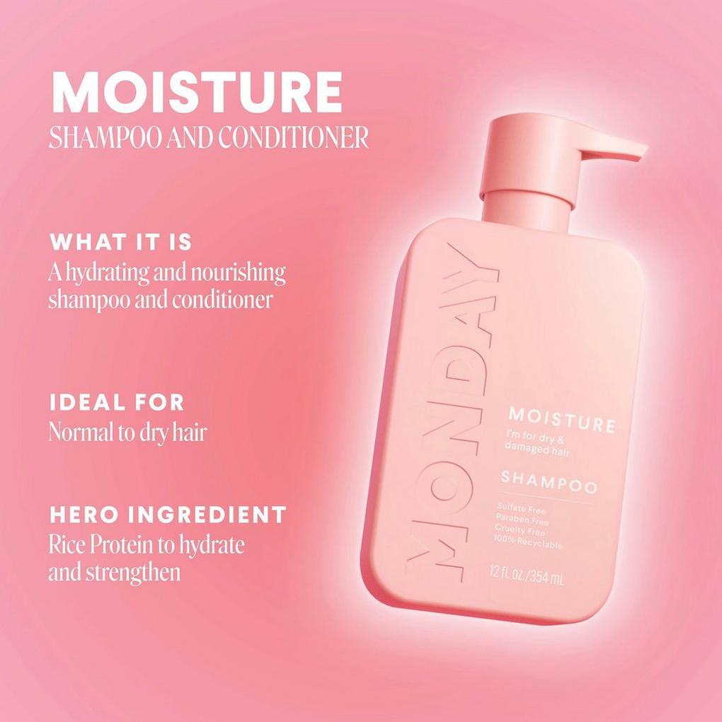 MOISTURE Shampoo - MONDAY Haircare | Ulta Beauty