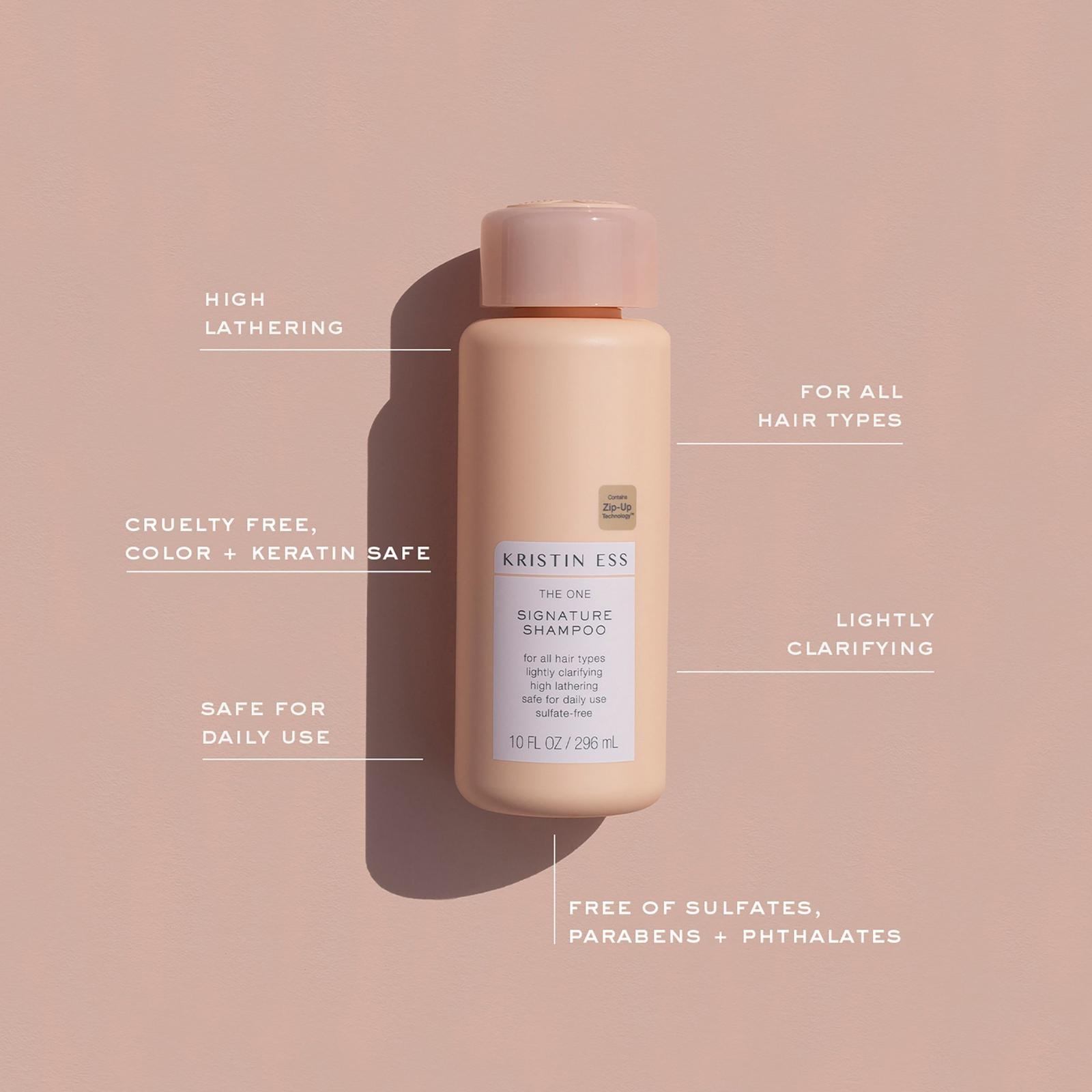 One Signature Shampoo with Avocado Oil + Castor Oil, Sulfate Free