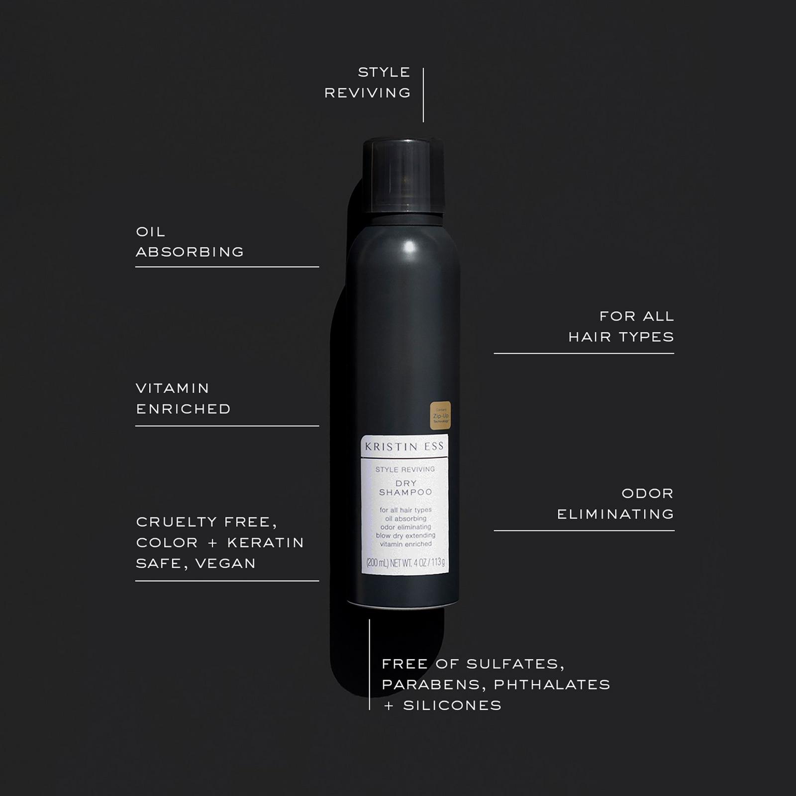 Style Reviving Dry Shampoo with Vitamin C for Oily Hair
