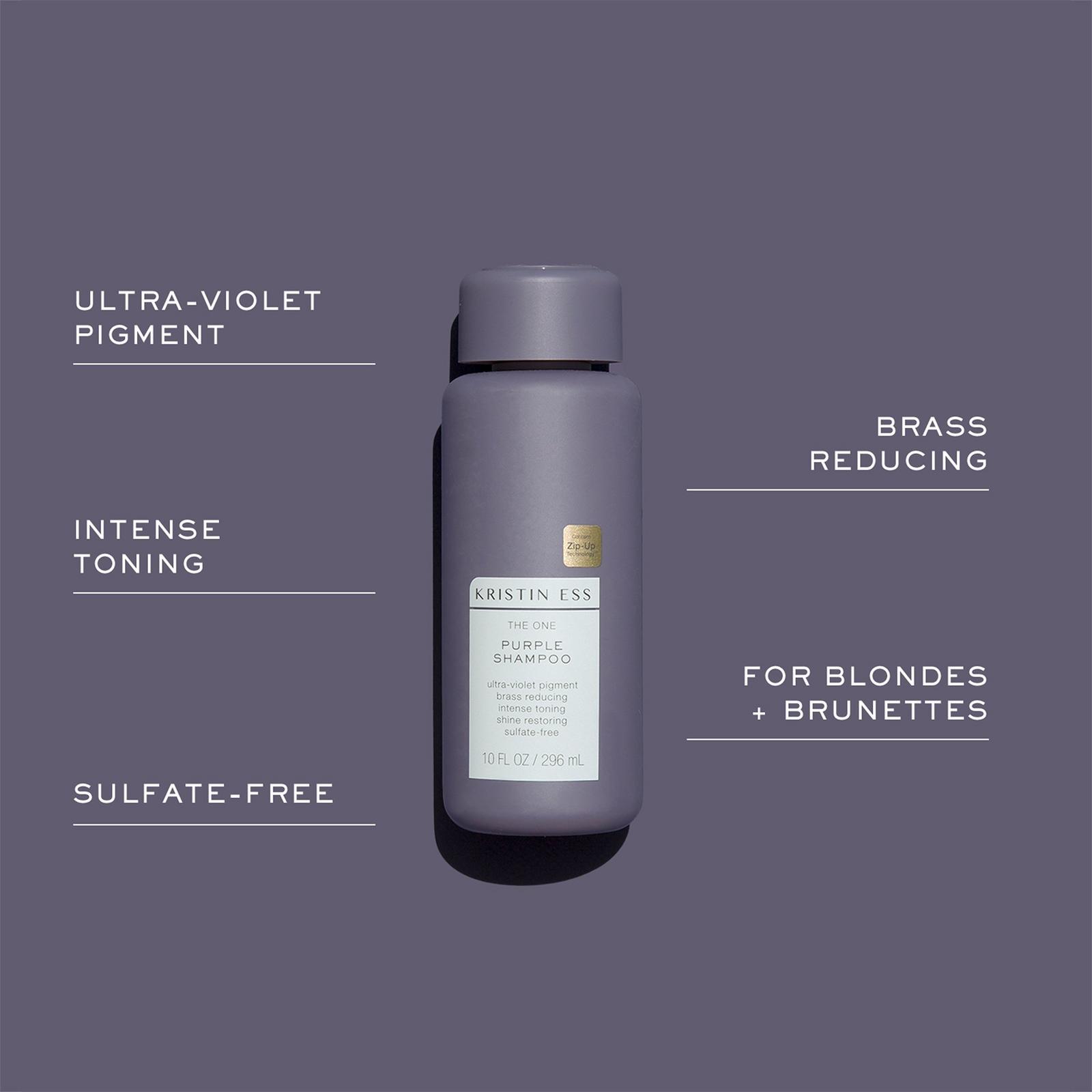 One Purple Shampoo - Toning for Blonde Hair, Sulfate Free