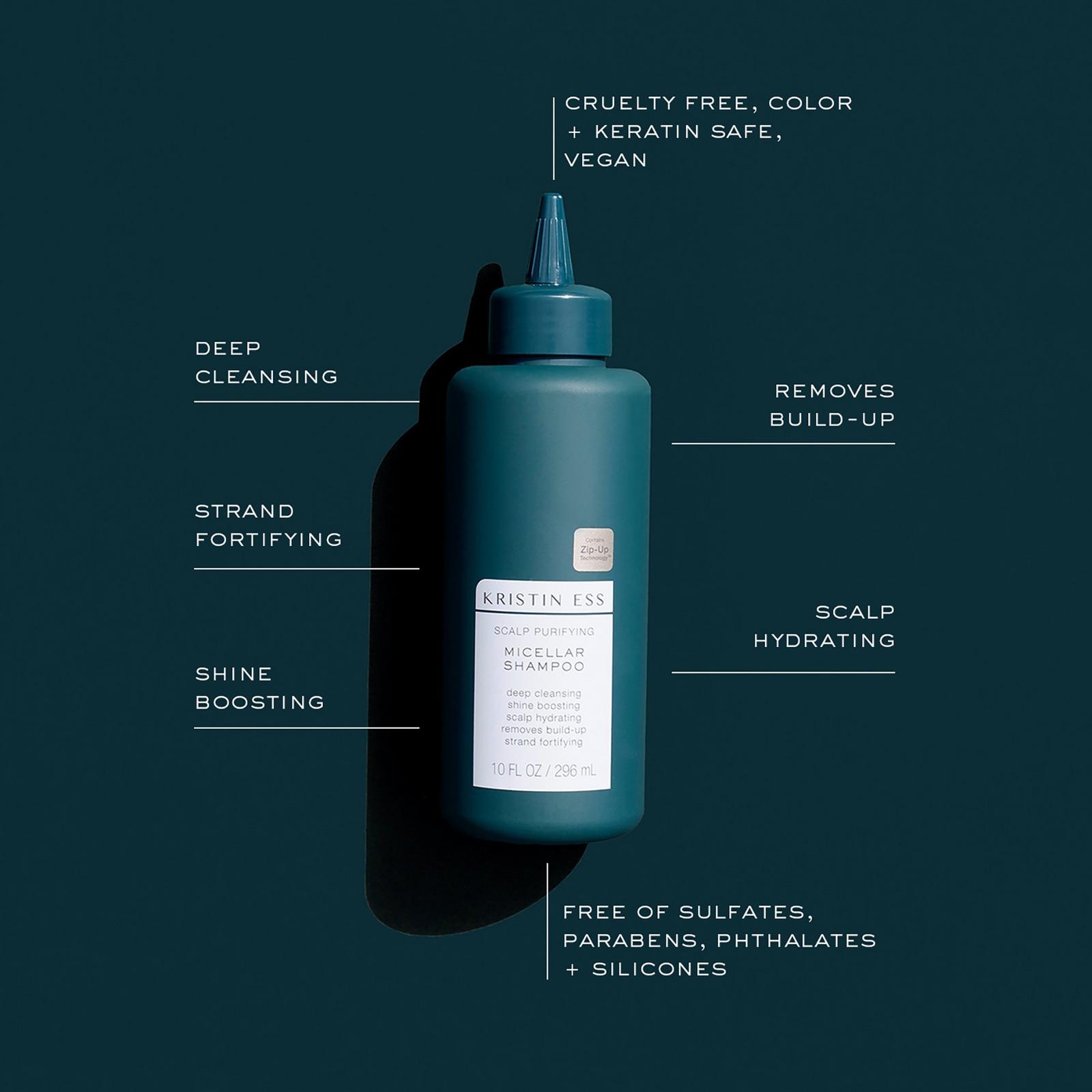 Scalp Purifying Micellar Shampoo - Deep Cleansing + Removes Build Up