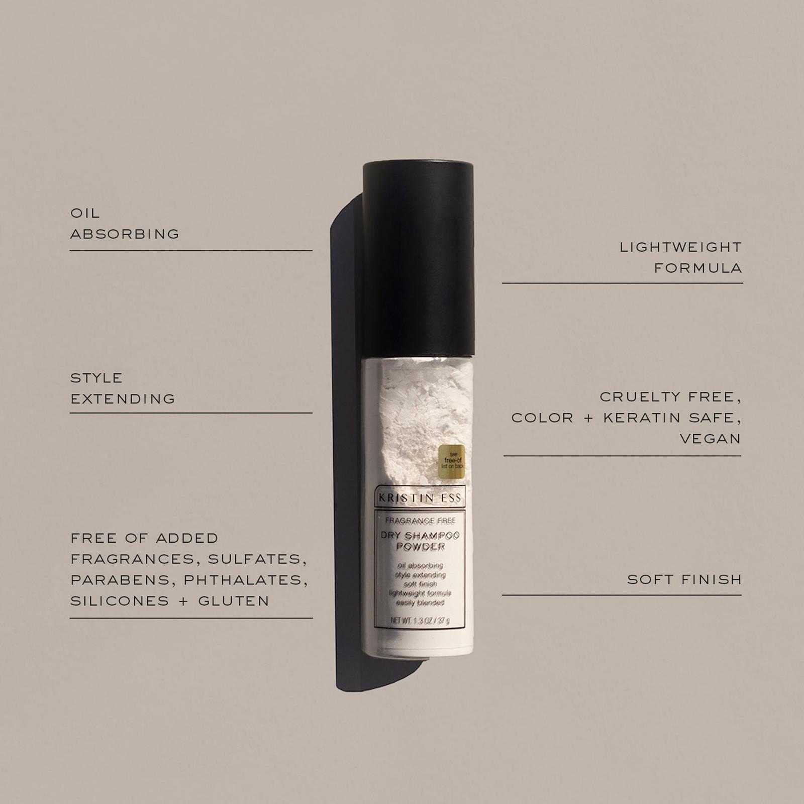 Fragrance Free Dry Shampoo Powder - Oil Absorbing + Style Extending