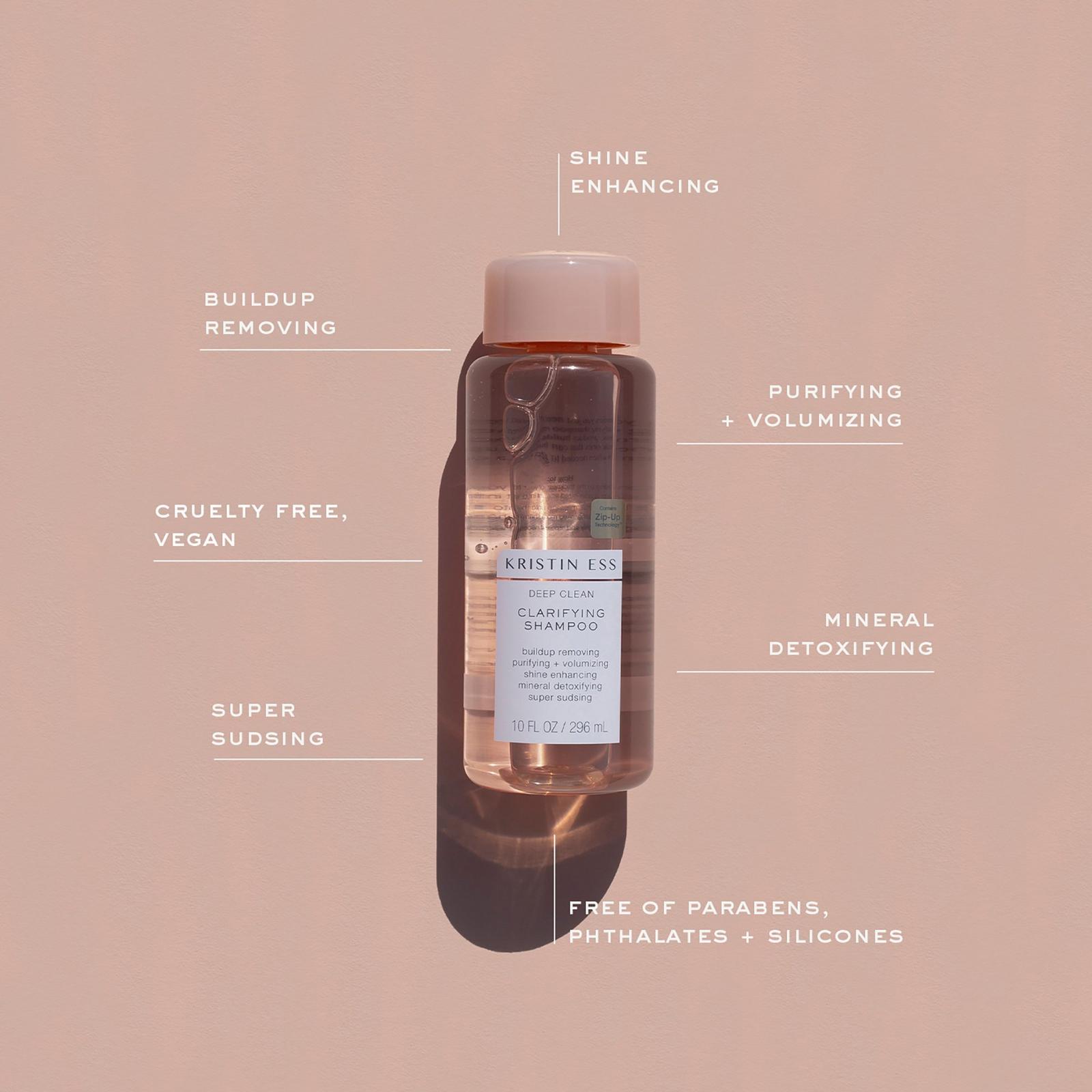 Deep Clean Clarifying Shampoo for Build Up, Dirt + Oil