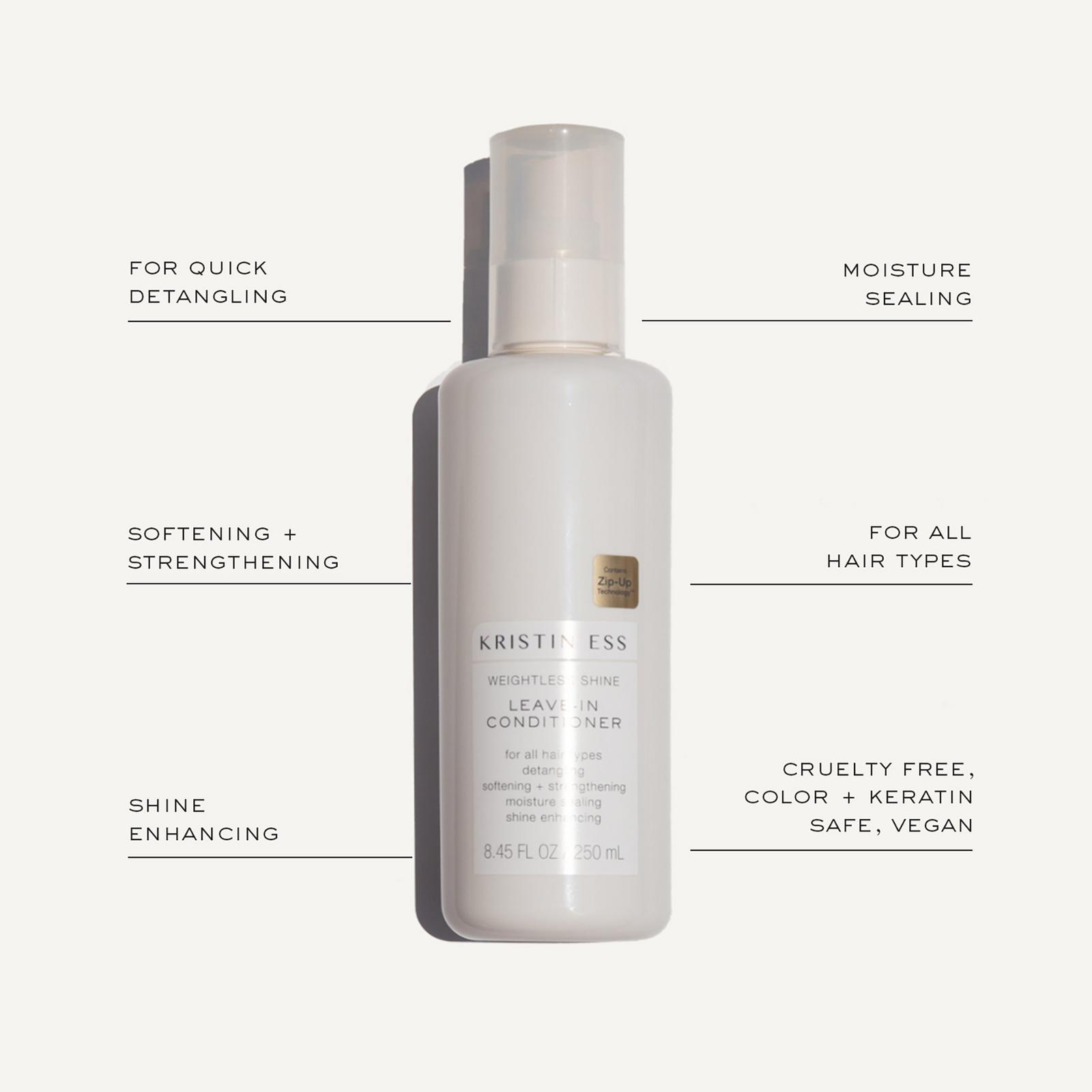 Weightless Shine Leave-In Conditioner Spray for Dry Damaged Hair