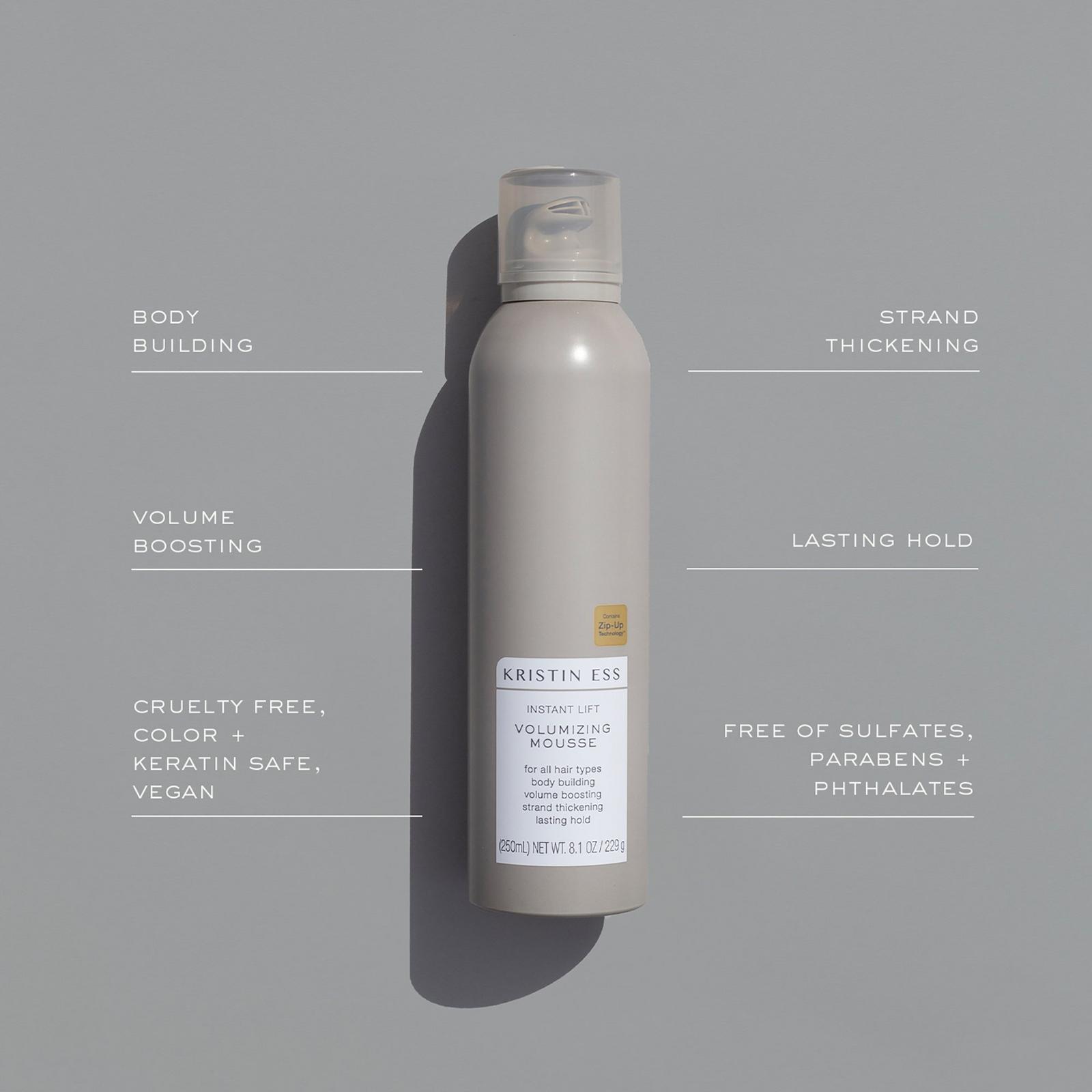 Instant Lift Volumizing Mousse with Castor Oil