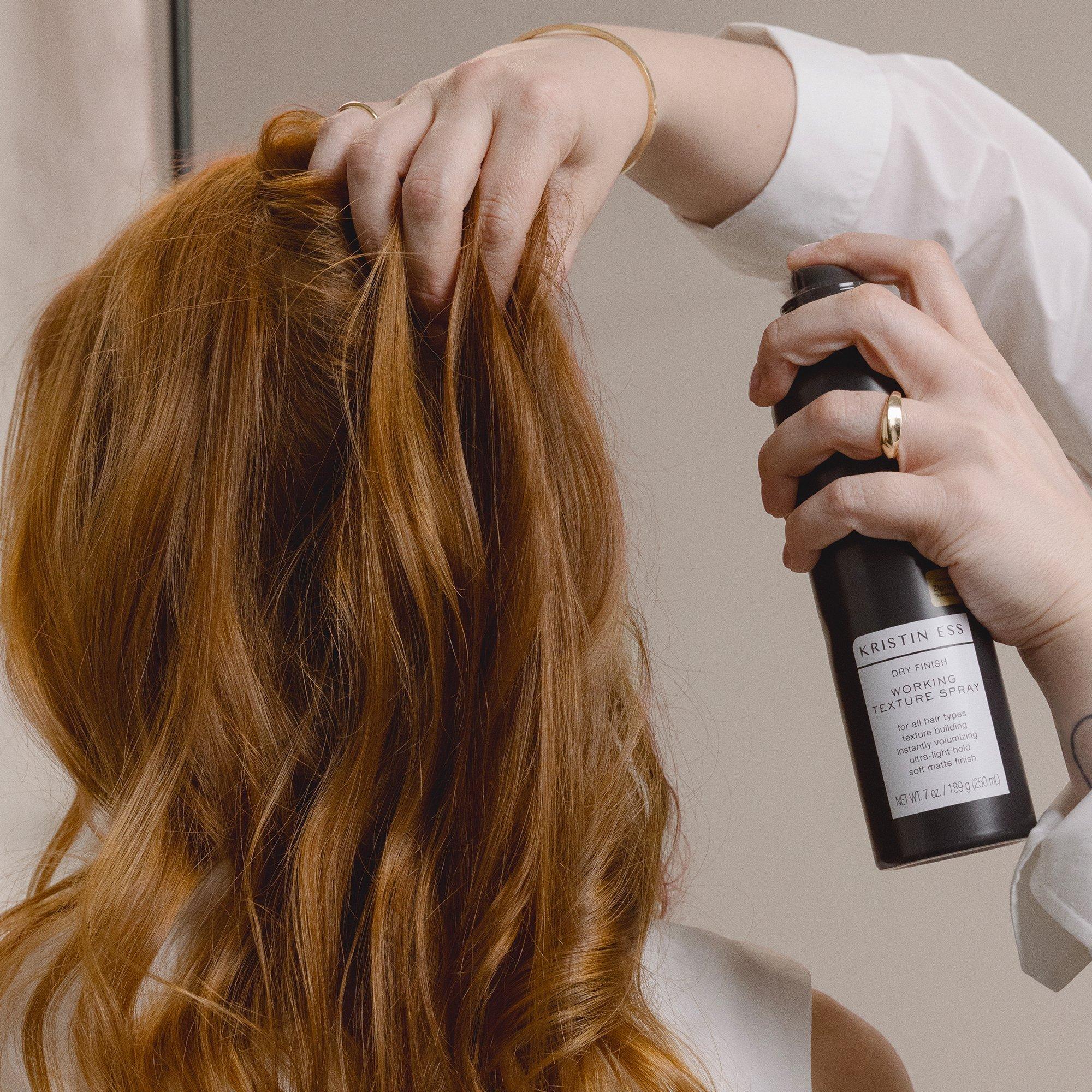 Kristin Ess Dry Finish Working Texture Hair Spray - Thumbnail 3