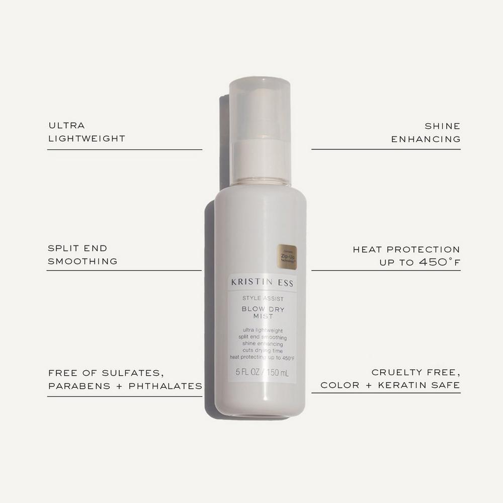Style Assist Blow Dry Mist - Hair Heat Protectant Spray