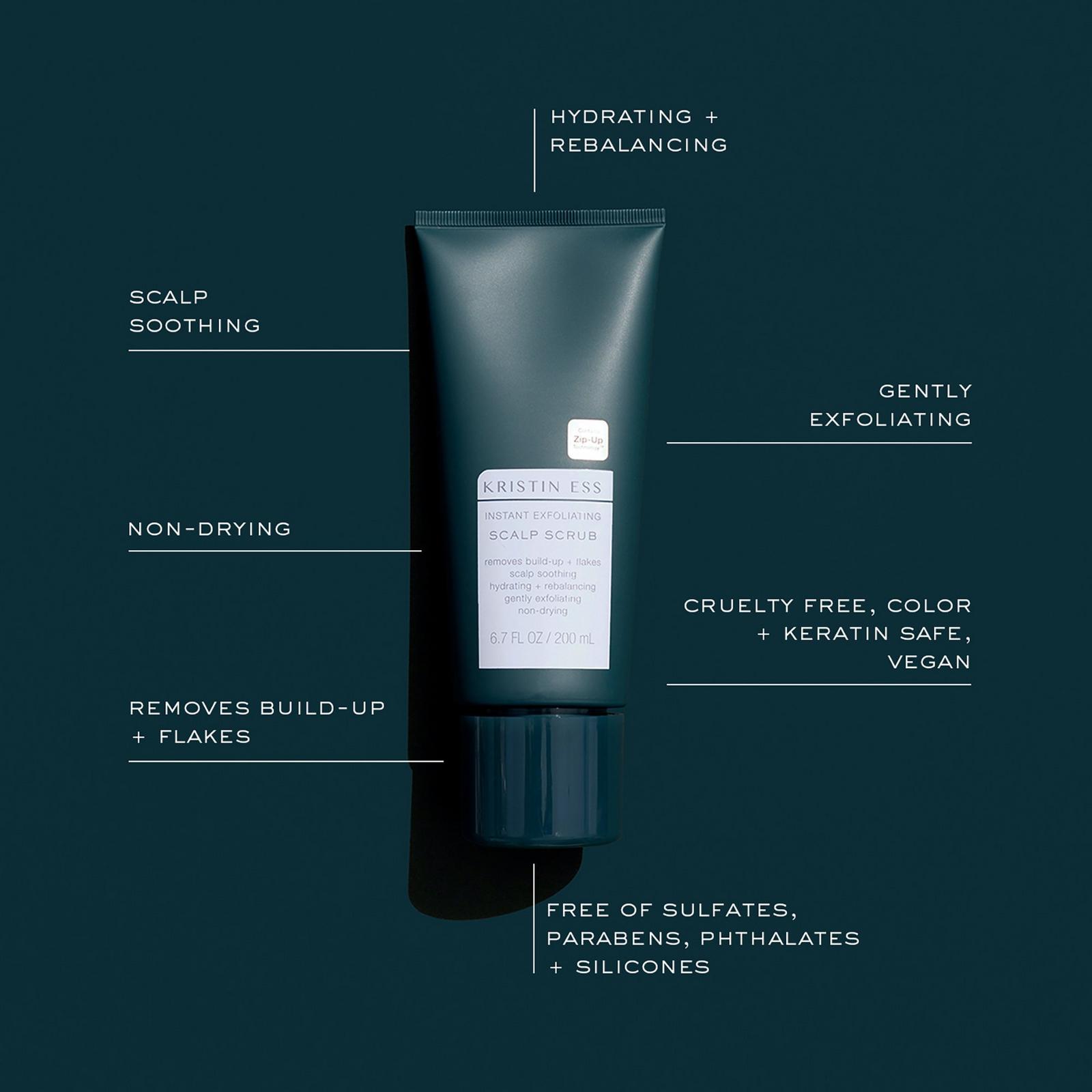 Instant Exfoliating Scalp Scrub for Build Up + Scalp Soothing