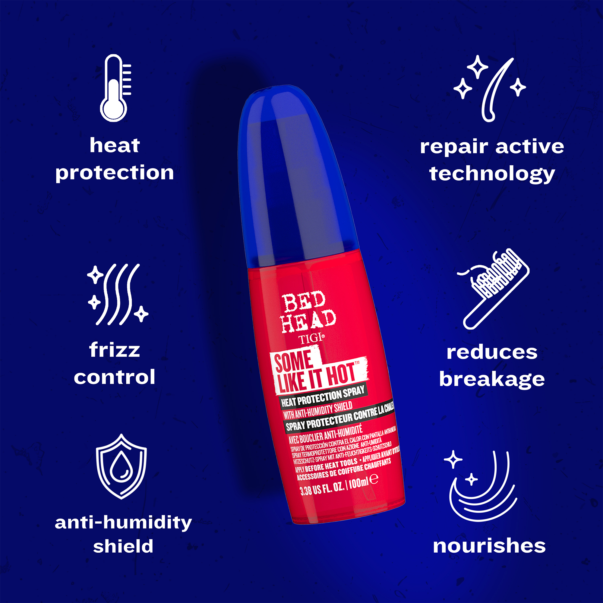 TIGI Bed Head Some Like It Hot Heat Protection Spray - Thumbnail 2