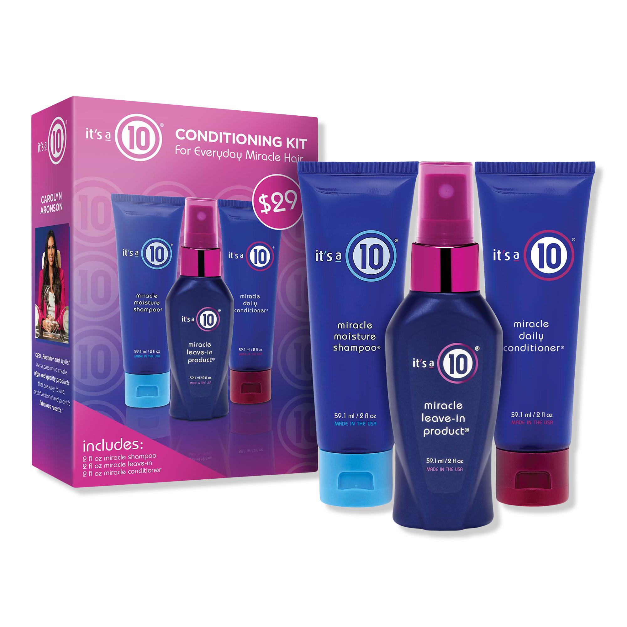 It's A 10 Travel Size Miracle Conditioning Kit #1