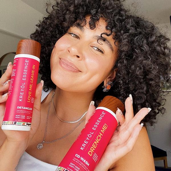 Kreyòl Essence Soft Hair, Don't Care Haitian Moringa Oil Love Me, Leave-In Detangler #4