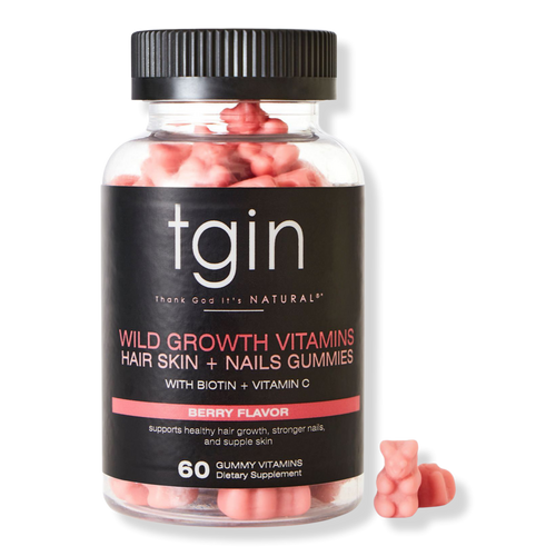 tgin Wild Growth Vitamins Hair, Skin + Nails Gummies Ulta Beauty