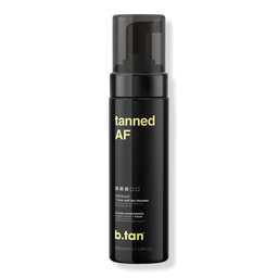 b.tan Tanned AF 1 Hour Self Tan Mousse