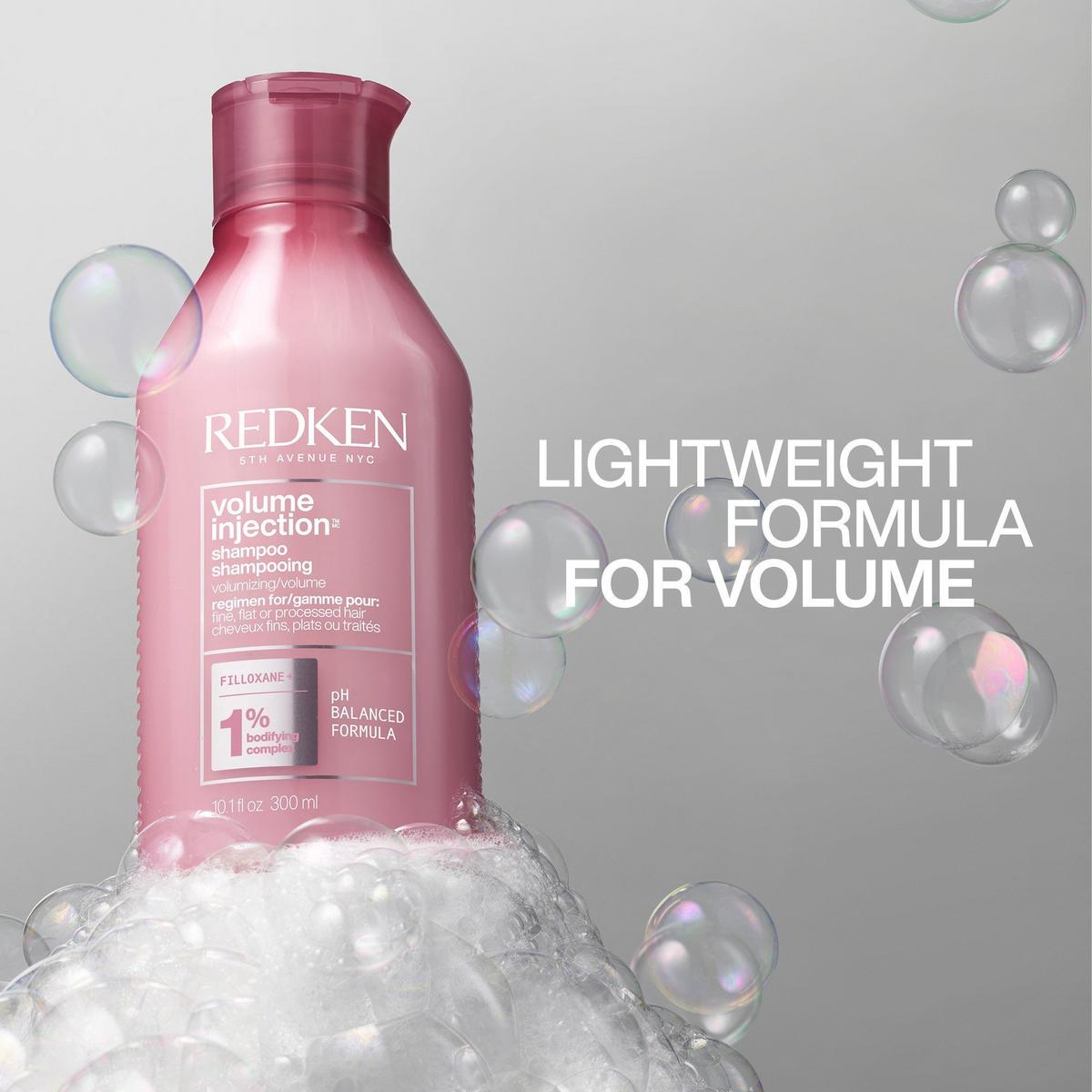 Redken purchases Volume Injection Shampoo & Conditioner 33.8 oz