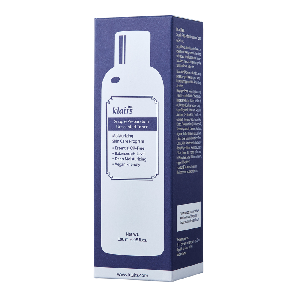 Supple Preparation Unscented Toner