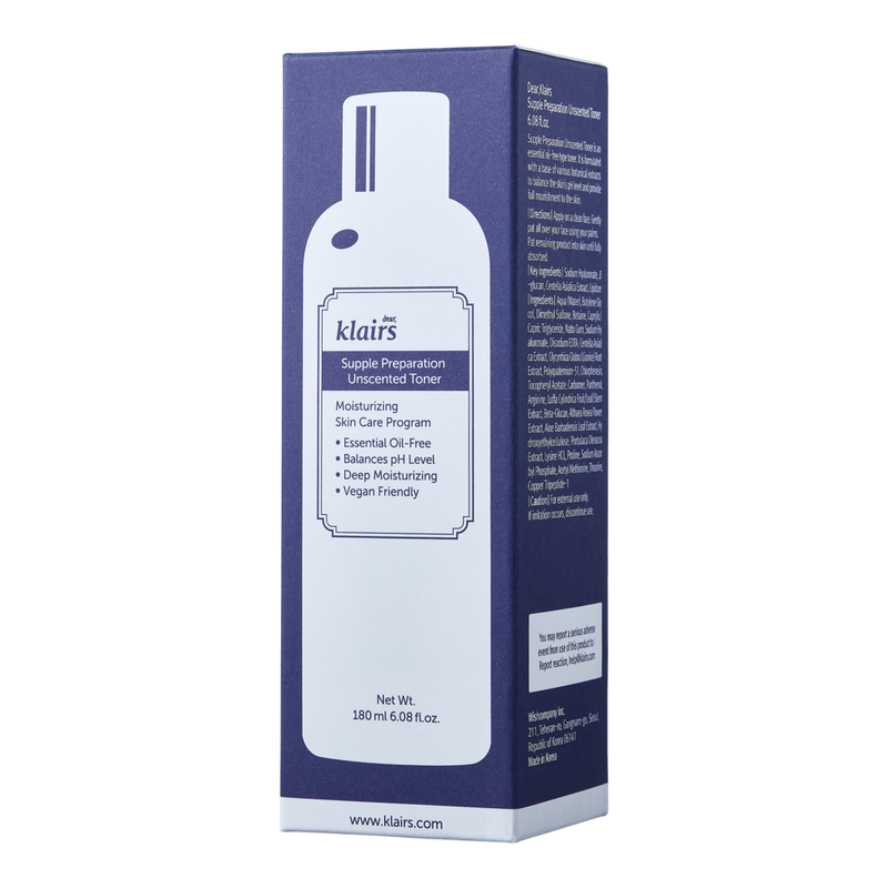 Klairs Supple Preparation Unscented Toner #2