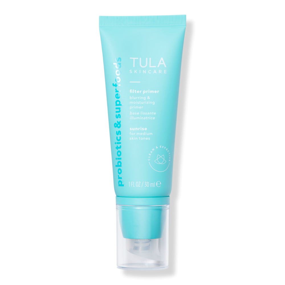 Tula Blurring & Moisturizing Filter Primer - Sunrise In Orange