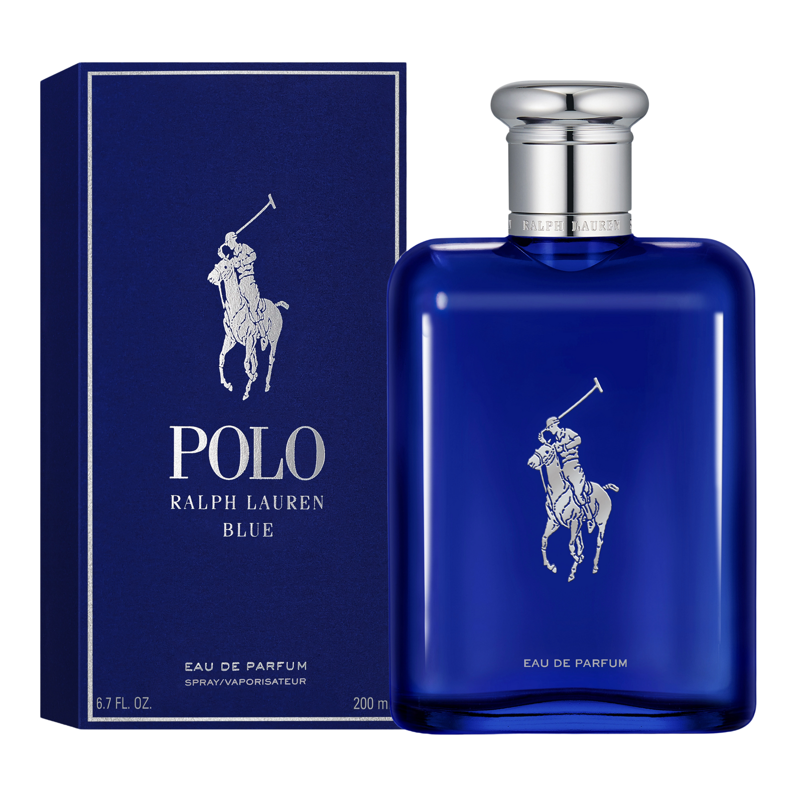 Polo Blue Eau De Toilette Spray By Ralph Lauren - 6.7 oz Polo Blue Eau De Toilette Spray By Ralph Lauren - 6.7 oz