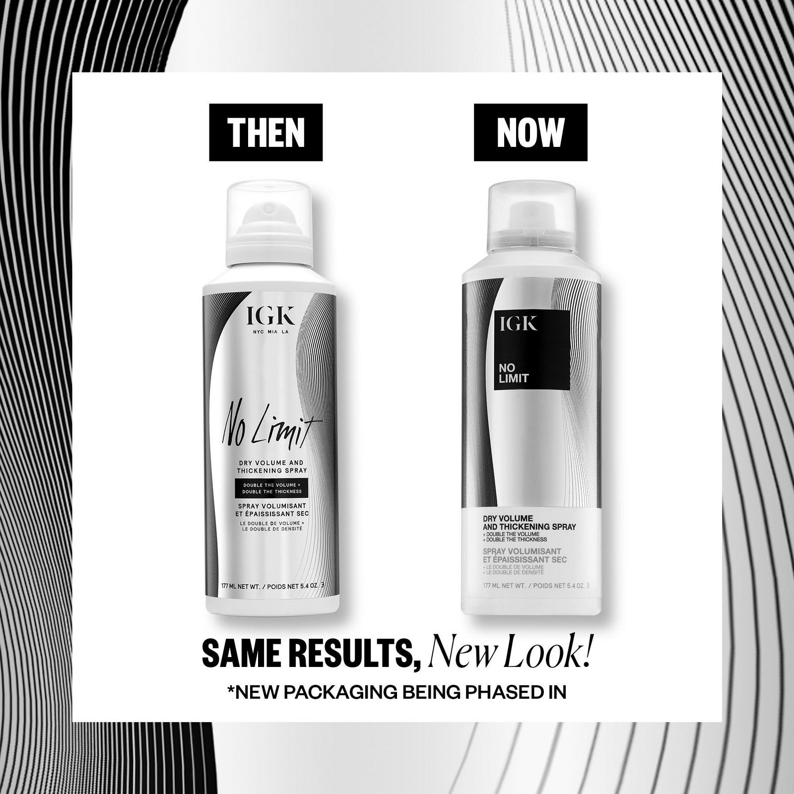 IGK No Limit Dry Volume & Thickening Spray 5.4oz