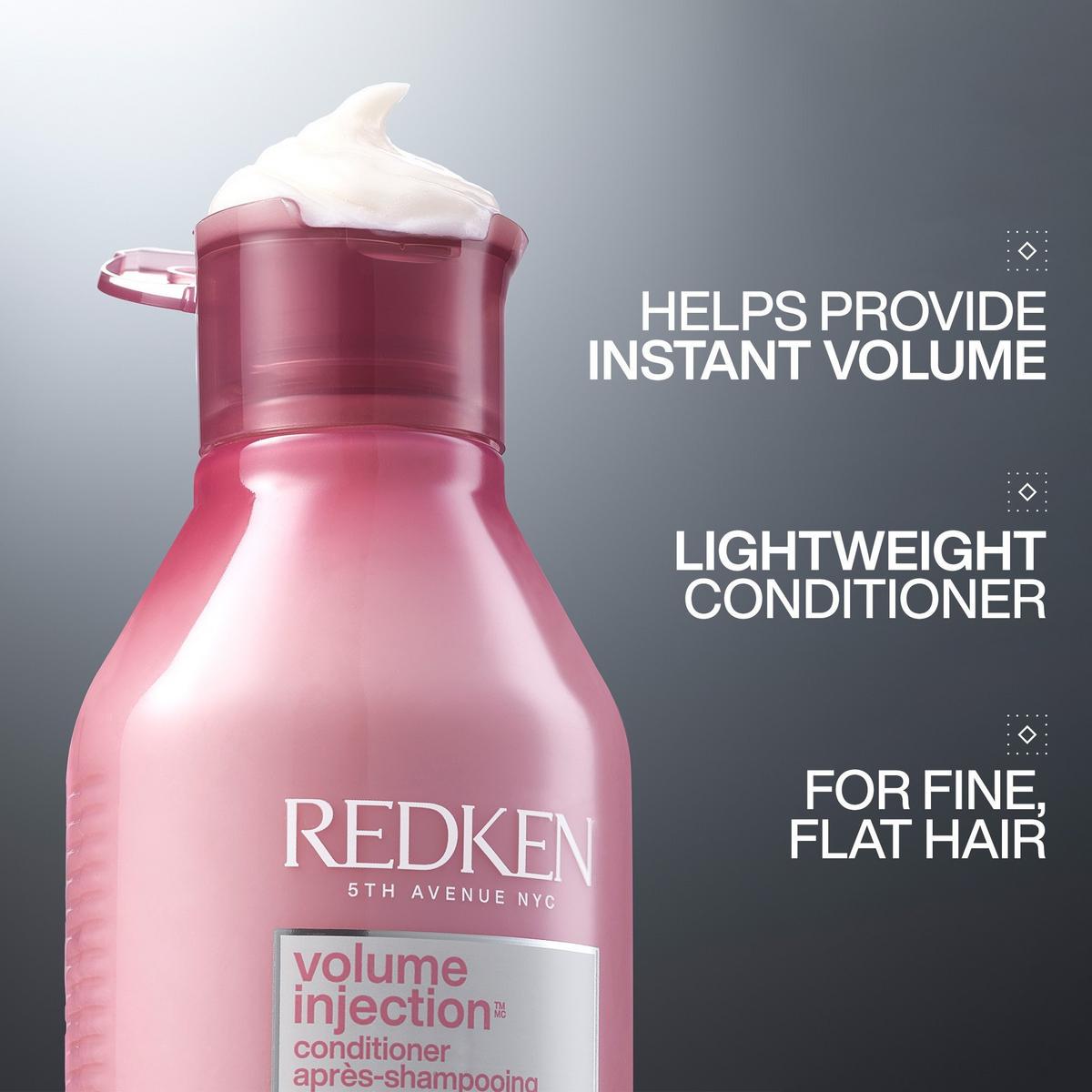 Redken purchases Volume Injection Shampoo & Conditioner 33.8 oz