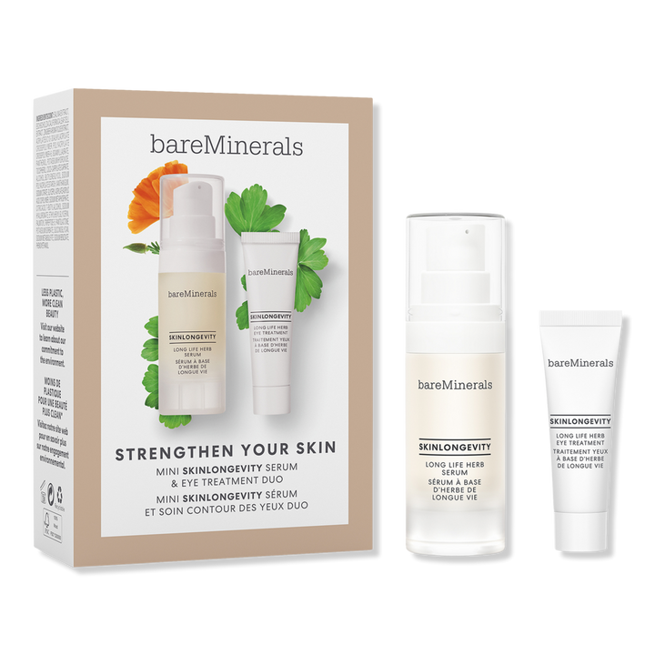 bareMinerals Strengthen Your Skin Mini SKINLONGEVITY Serum & Eye Treatment Duo #1