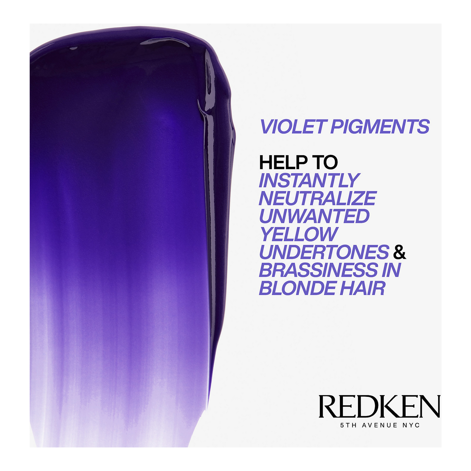 Color Extend Blondage Anti-Brass Purple Hair Mask