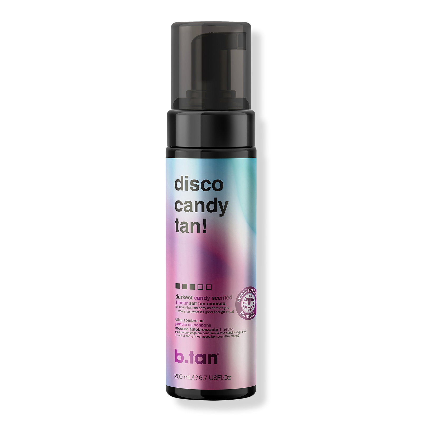 disco candy tan self tan mousse (6.7oz)